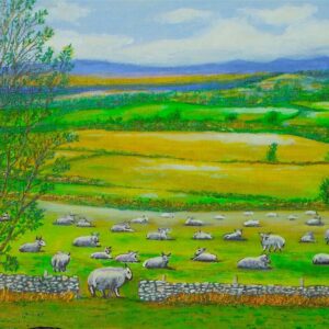 View from Maryculter with Sheep